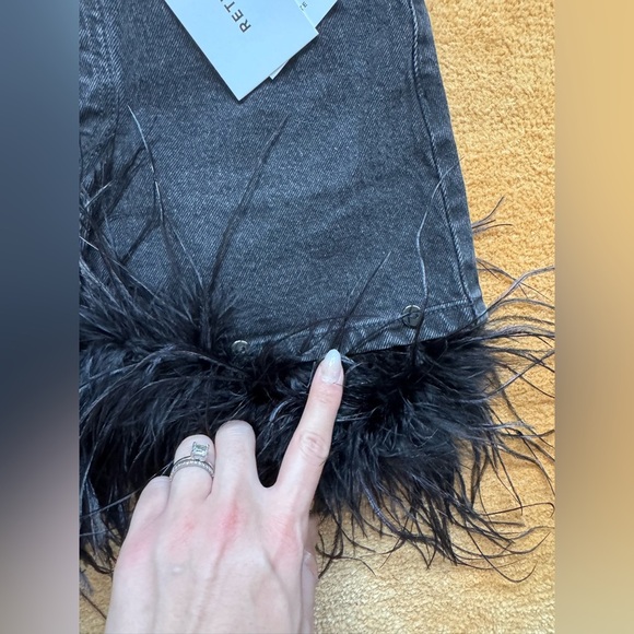 🍂NWT Retrofête Women's Elvie Denim Skirt - Picture 3 of 9